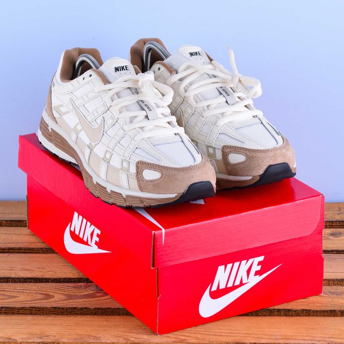 (2110) Термо Зимові Кросівки Nike P-6000 пісочні (41-46) найк найки