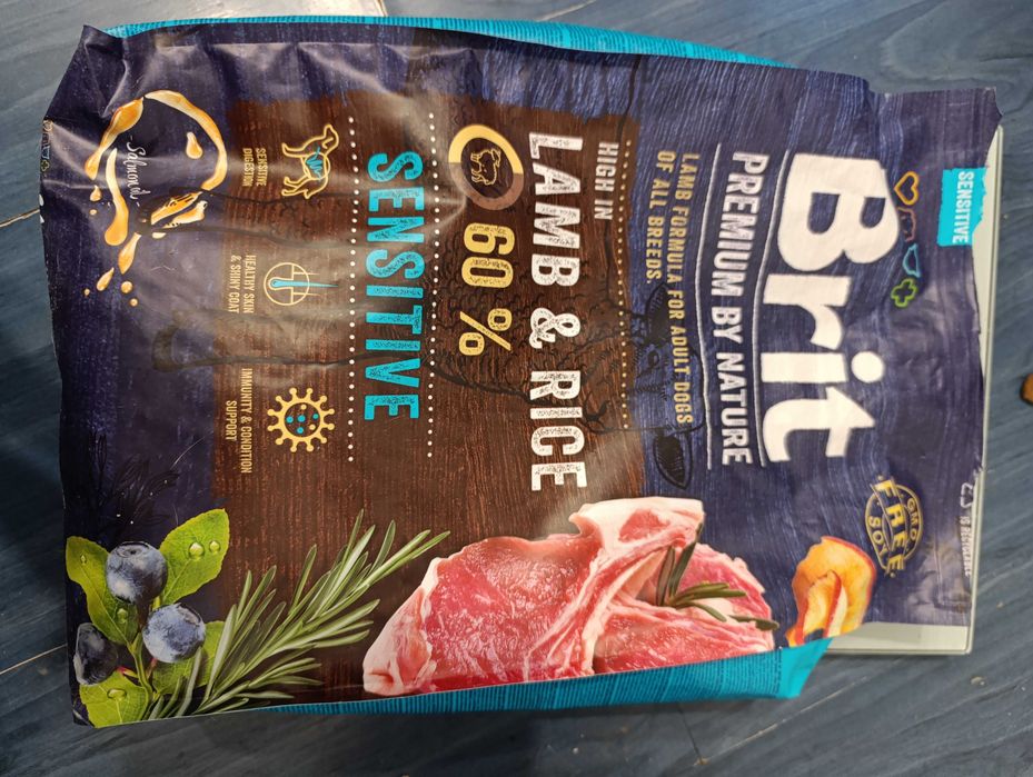 Sucha karma dla psa Brit Premium Sensitive 3  kg