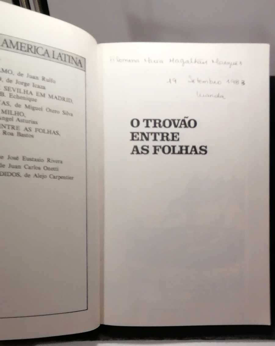 O Trovão Entre as Folhas, de Augusto Roa Bastos