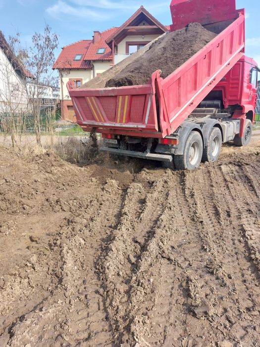 czarnoziem ziemia trawnikowa przesiewana, ziemia do ogrodu