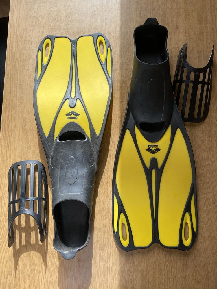 Ласты Arena Sea Discovery Fins black,yellow 42/43  (95219-53)