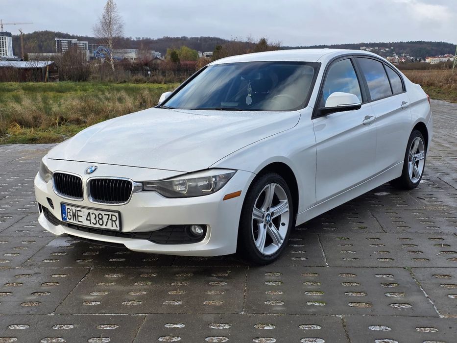 BMW Seria 3 Xdrive, 2.0 benzyna 184KM, AUTOMAT, skóra, sedan biała perła, OKAZJA !