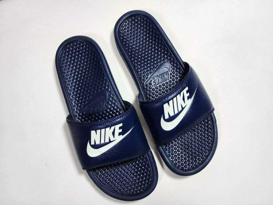 Шльопанці Nike BENASSI JDI (46) шлепки шлёпанцы тапочки мужские/ Crocs