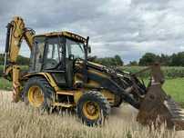 Koparko ładowarka cat 428c