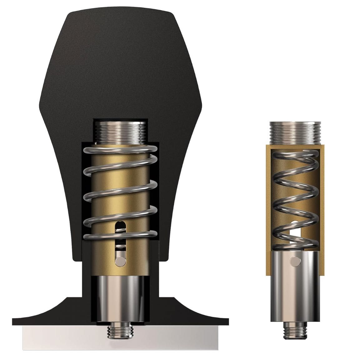 Normcore Automatyczny Tamper do kawy 58,5 mm, ubijak do espresso, 58mm