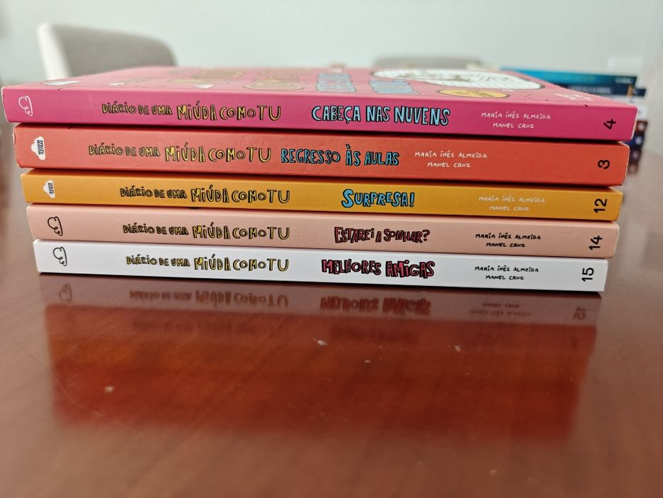 Livros " Diário de uma miúda como tu"