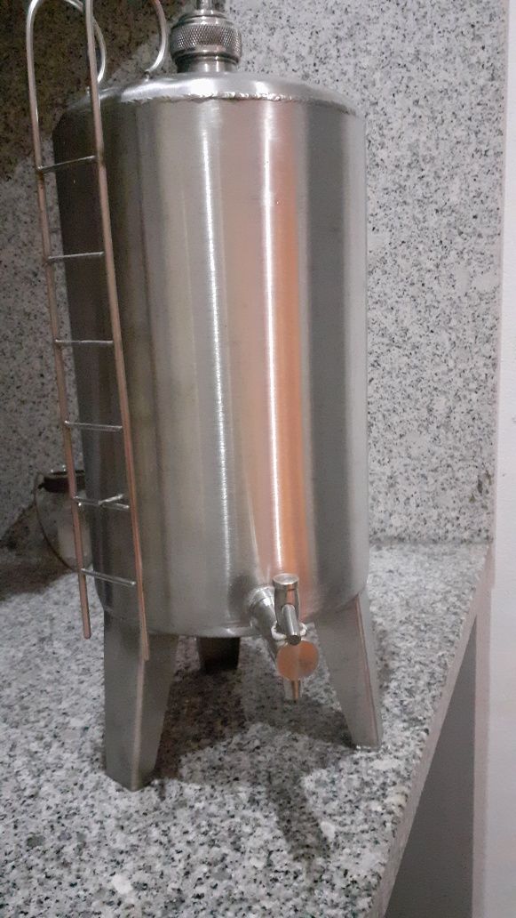 Cuba inox 5l com torneira