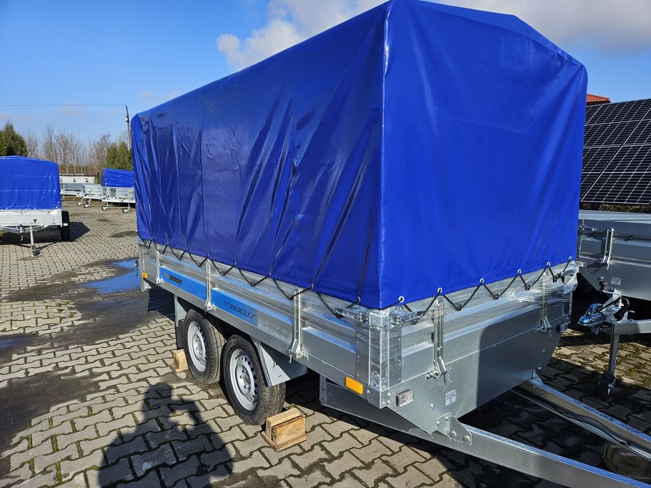 Przyczepa przyczepka Magicus 330x150x35 Burty wzm.sklejka