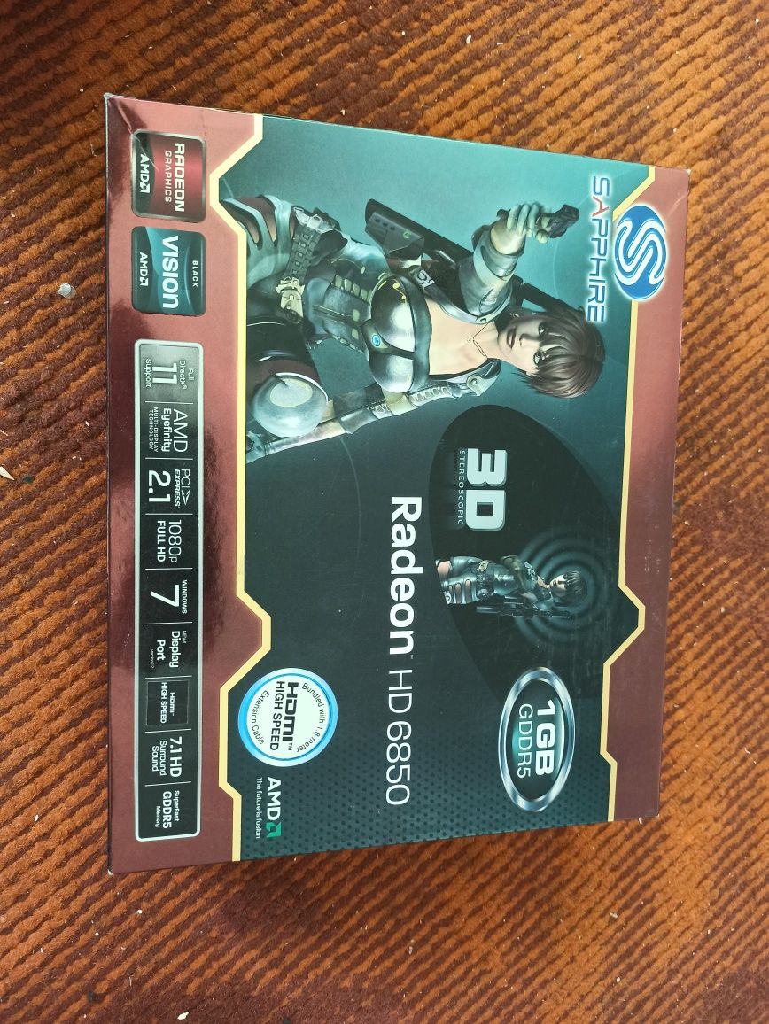 Karta graficzna AMD Radeon HD6850 1gb gddr5