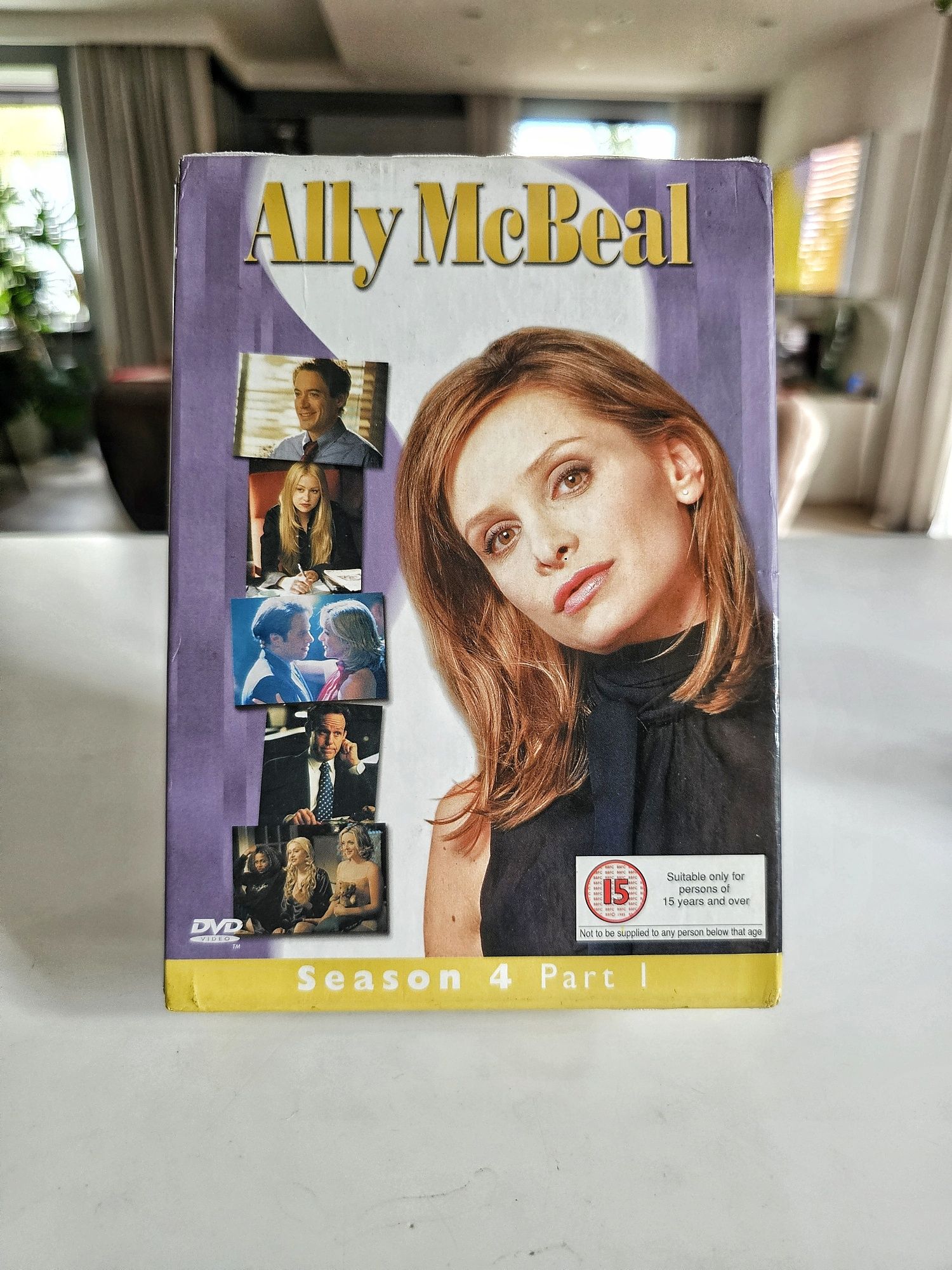 Ally Mcbeal sezon 4 part 1 - 3 dvd 12 odcinków