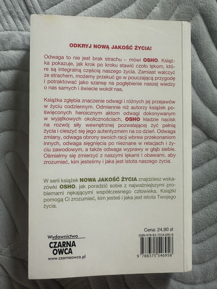 Osho Odwaga Radość z podejmowania ryzyka