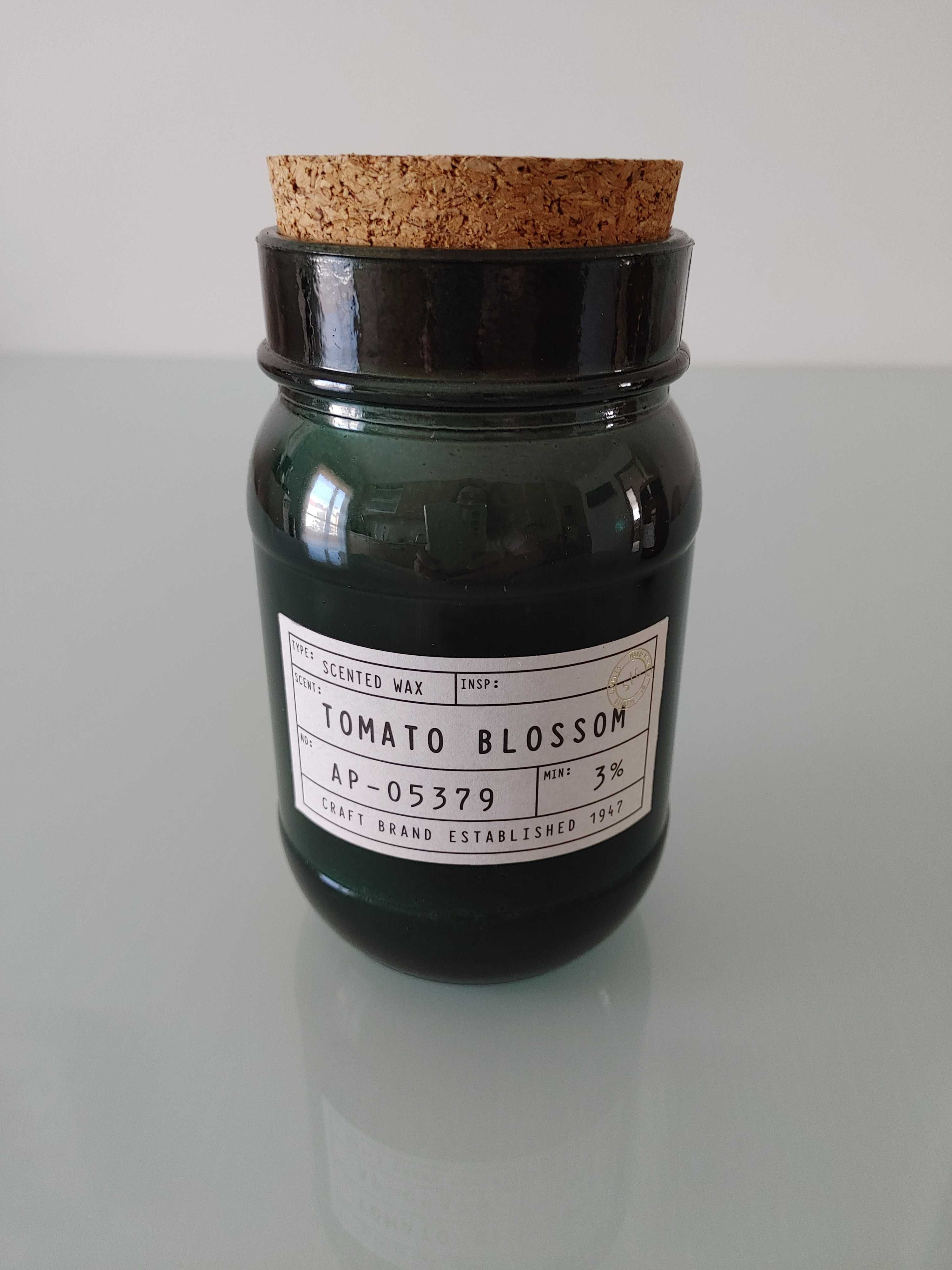 Vela frasco vidro com tampa cortiça H&M Home (III)