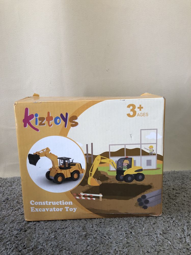 Kiztoys elektryczna koparka dla dzieci