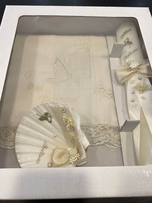 Velas e conjuntos de Batismo