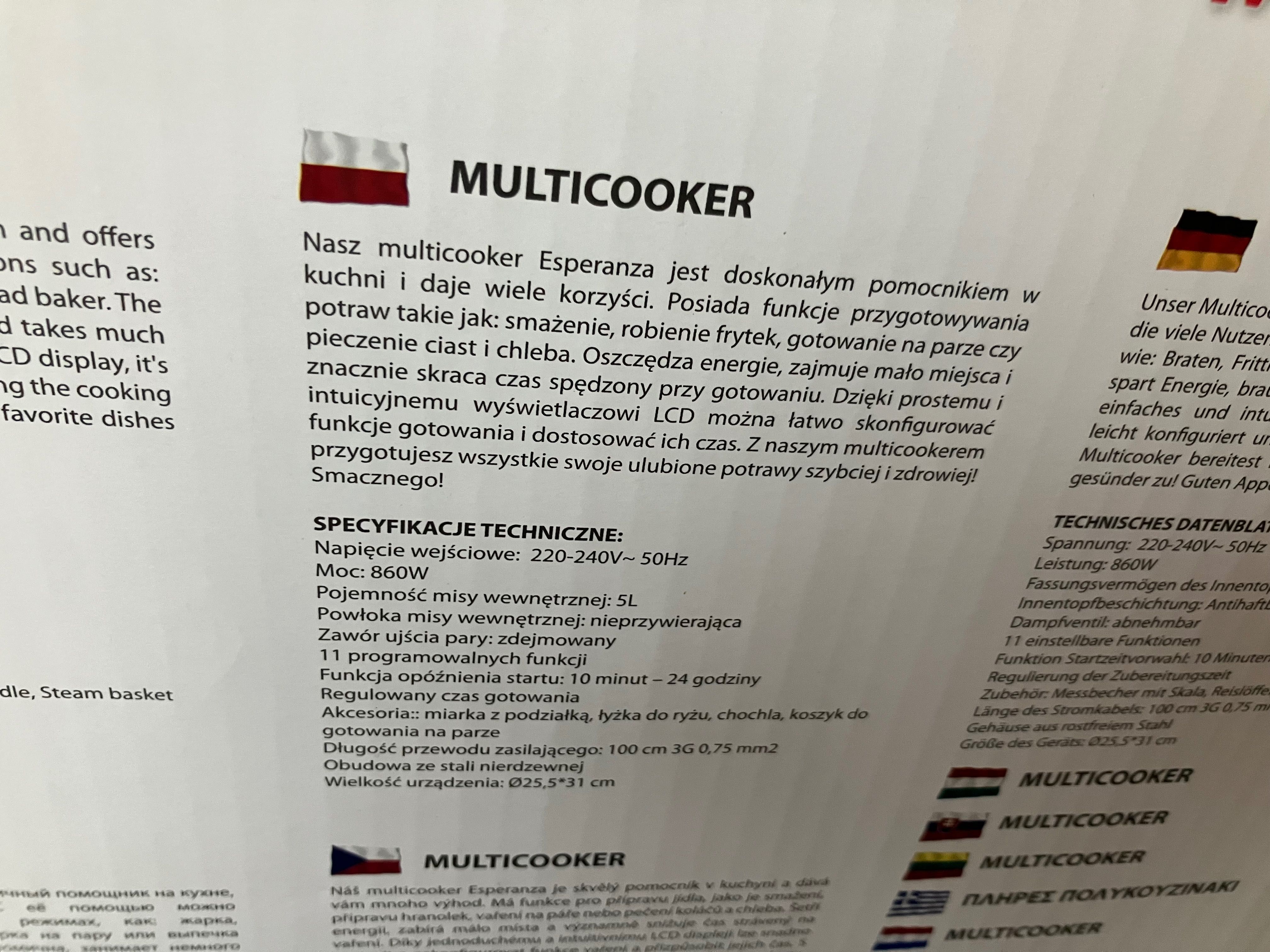 Multicooker esperanza