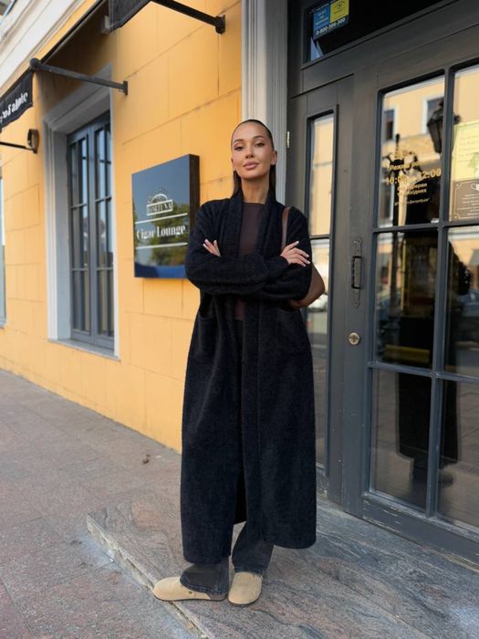 Кардігани з альпаки теплий