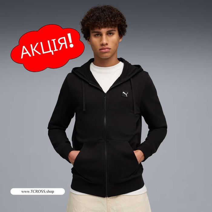 США‼️Толстовка Puma Ess Elevated FZ French Terry (XS по 4XL)(68825501)