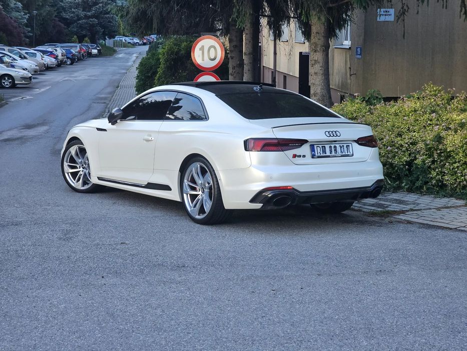 Audi RS5 Coupé FULL opcja, carbon, head up , panorama, B&O, folia PPF