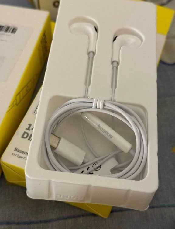 Fone de Ouvido com Fio Intra-Auriculares - Xiaomi, Samsung, Telemóvel