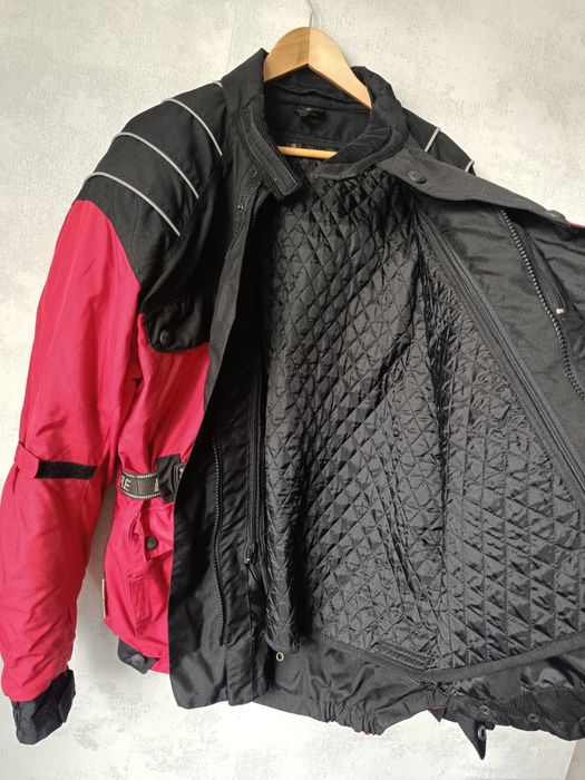 Мужская мотокуртку, мото куртка с съемной подкладкой euro