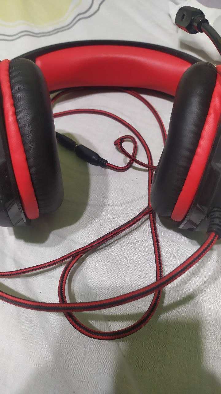 Навушники Ігрові Sven AP-G988MV Black/Red