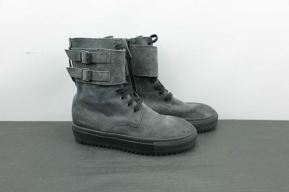 Круті шкіряні авантгард черевики Rundholz Black Label Розмір 37-38