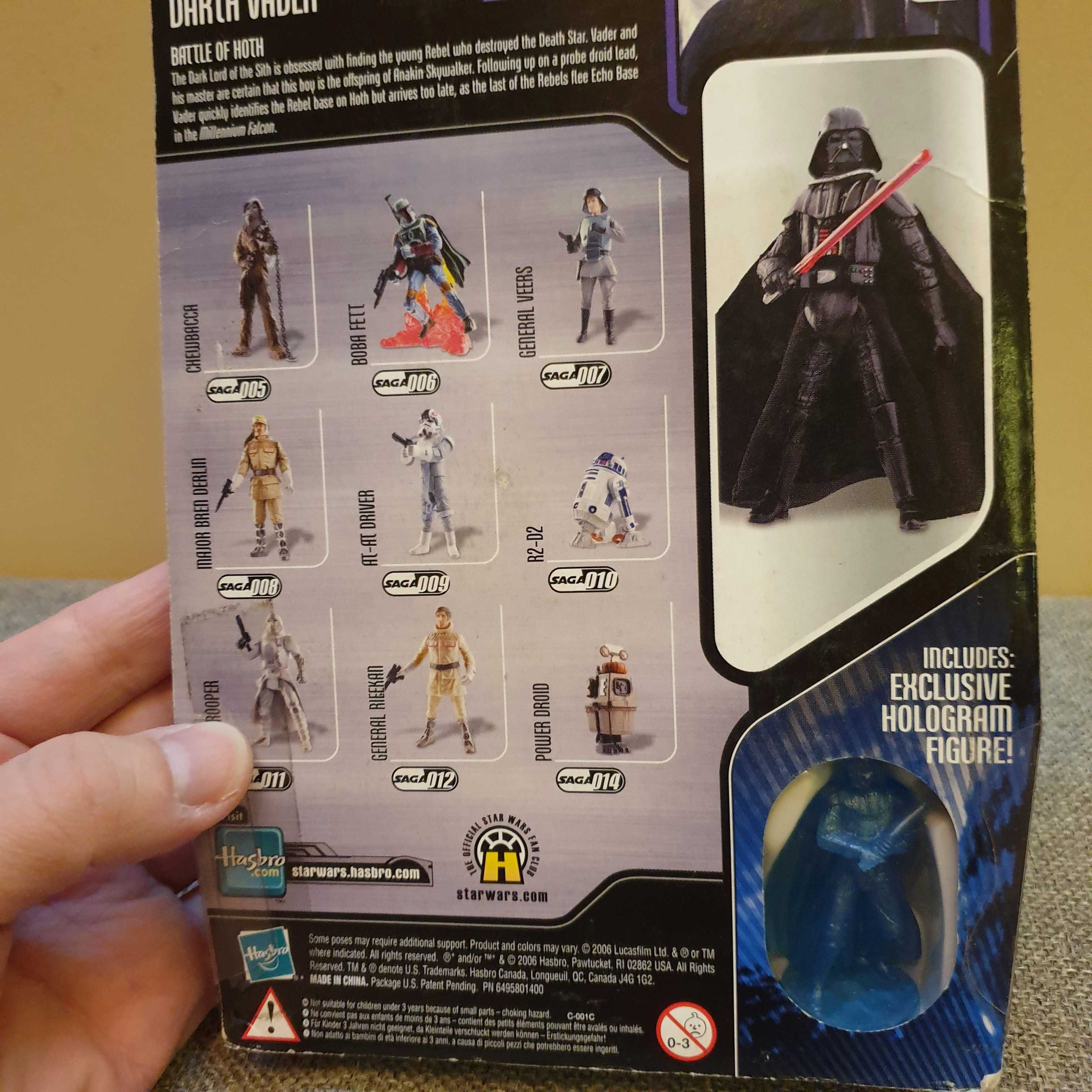Star Wars Darth Vader 2 figurki 2006 Saga Collection Gwiezdne Wojny