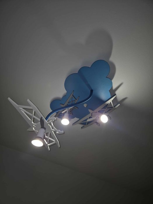 Lampa sufitowa Samoloty
