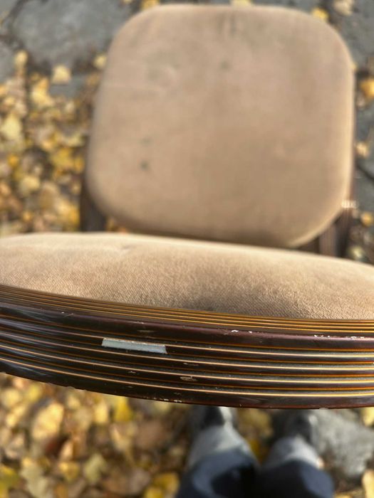 Krzesło vintage retro stare oldschool mebel zestaw krzeseł