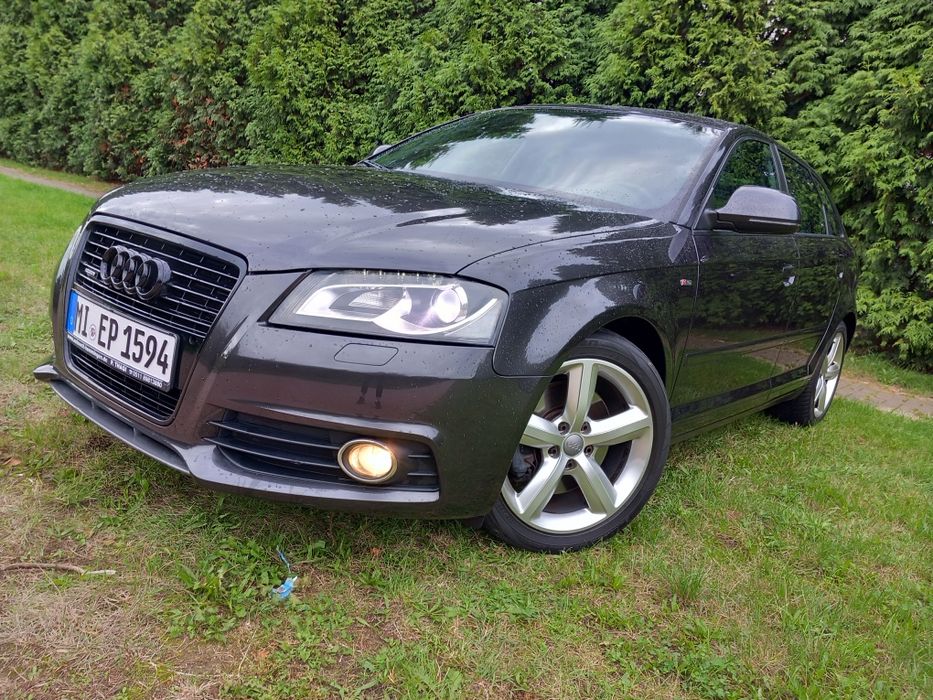 Audi A3 LIFT Quattro Sportback Orginał S-line 160ps 6b Klimatronik Alu