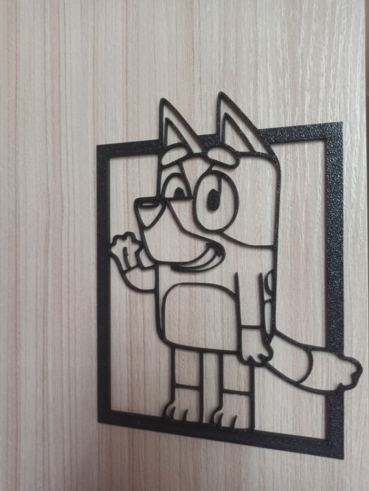 Ramka blue bluey bajka