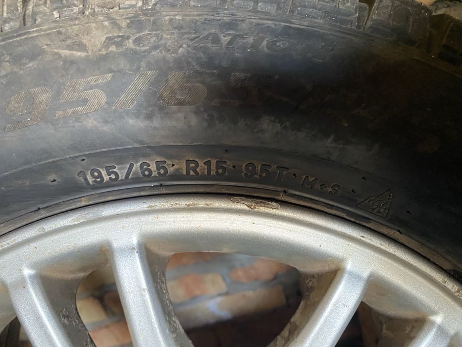 Диски Вольво 5/112 R15 в зборі