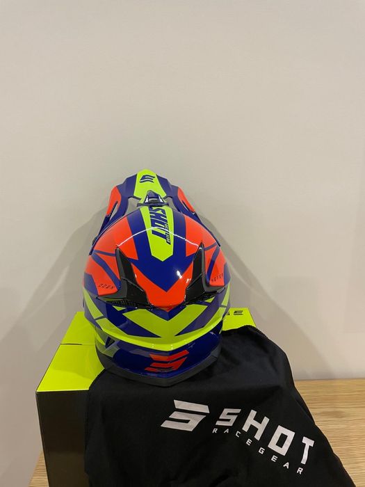 Capacete Motocross Shot 2025 Novo