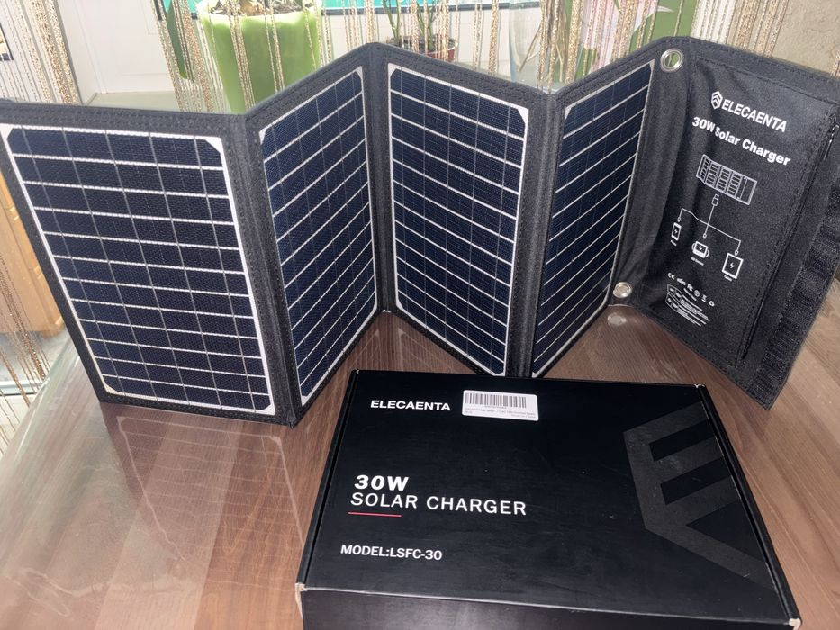 Сонячна батарея ELECAENTA 30W (ХІТ AMAZON), вихід Type-C PD18W