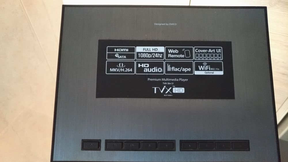 Multimedia player TVX slim 1 dvico