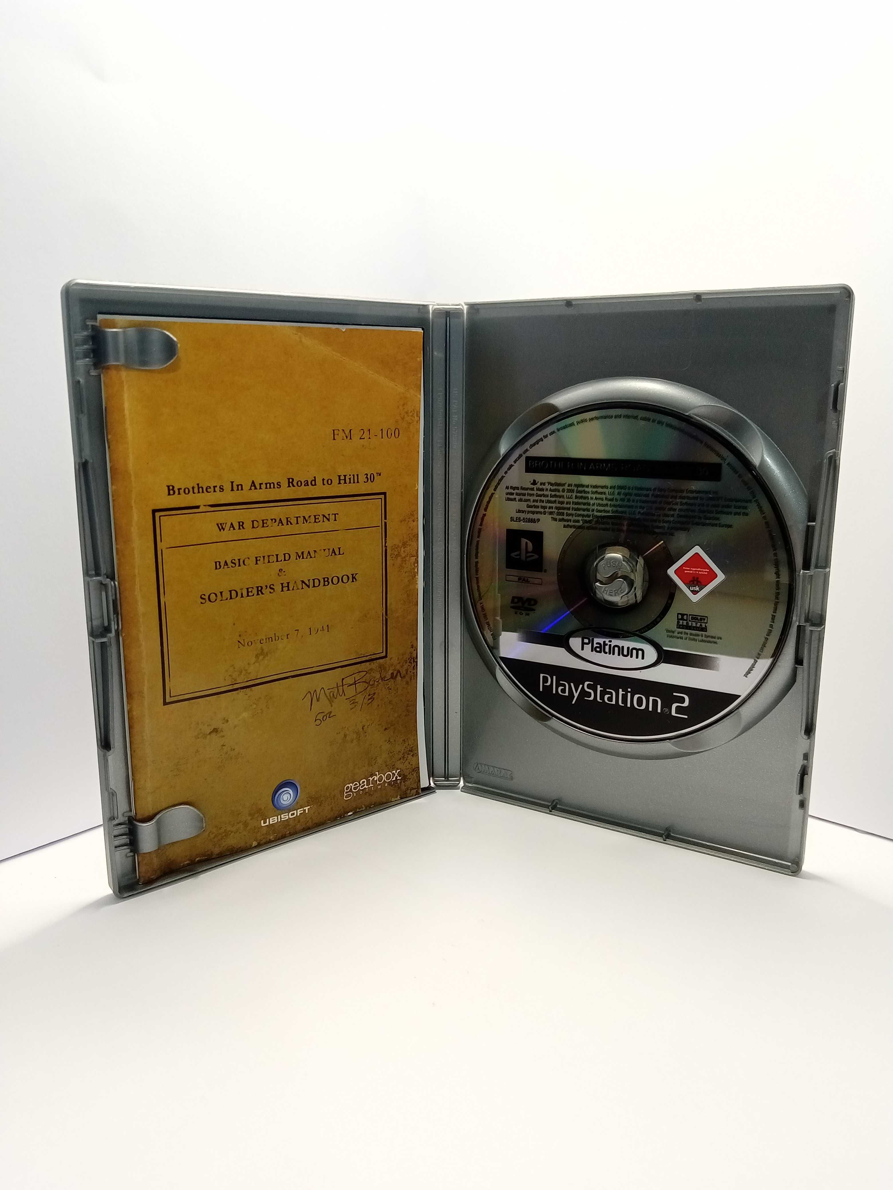 Jogo PlayStation 2 Brothers in Arms Road to Hill 30 [Platinum]