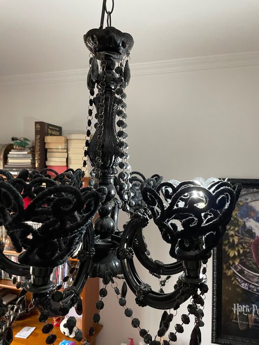 Candelabro preto