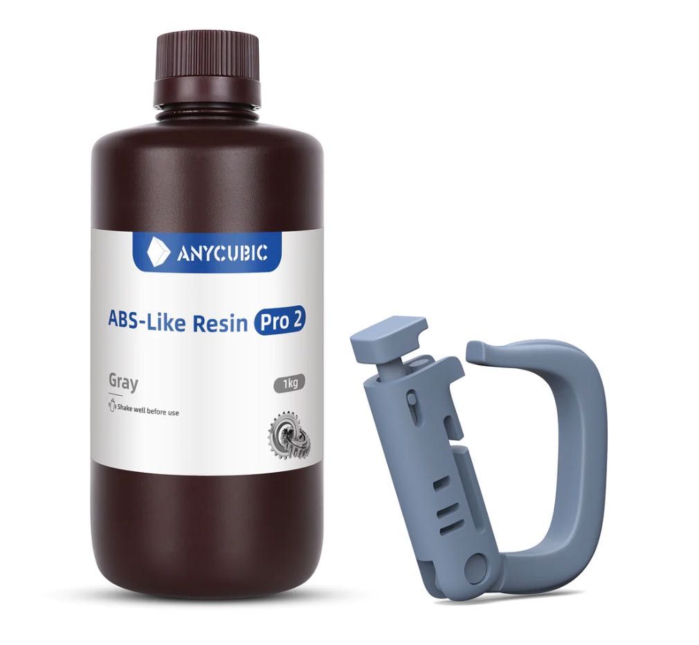 AБС смола про Anycubic ABS-Like Resin Pro 2 Сіра (Gray) серый