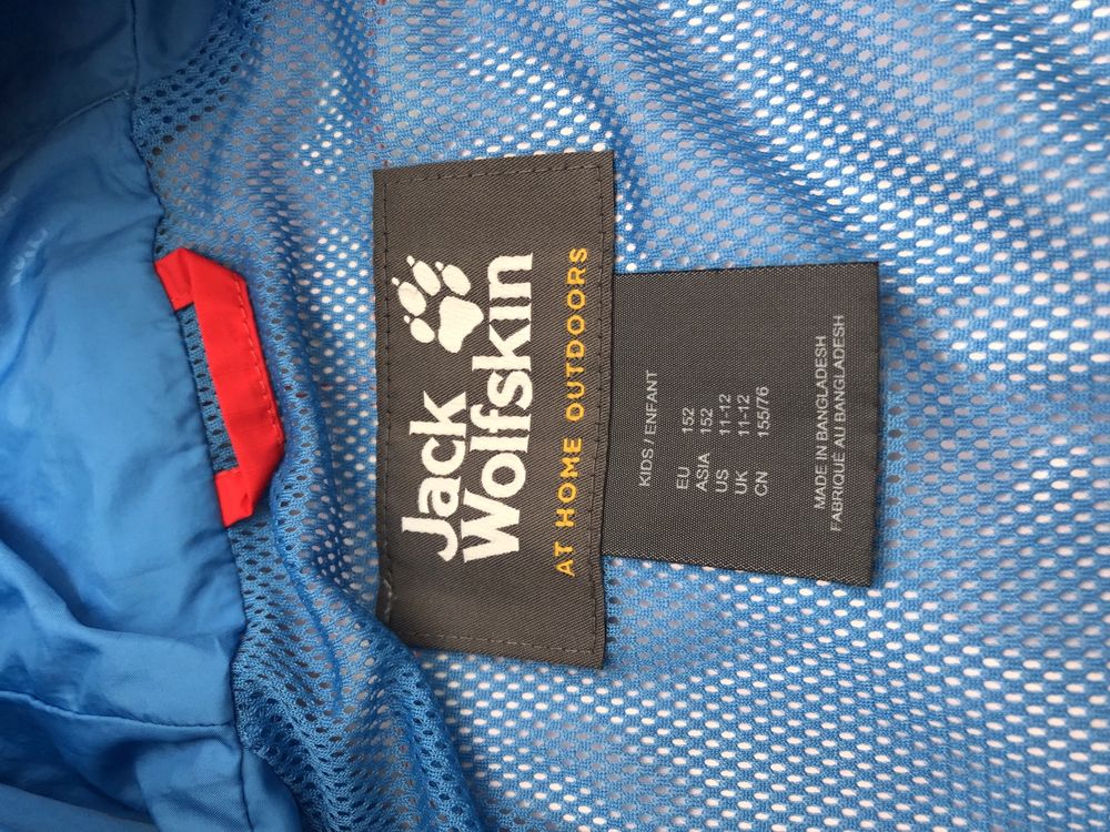 Jack Wolfskin Kurtka przeciwdeszczowa 152cm - 10000mm