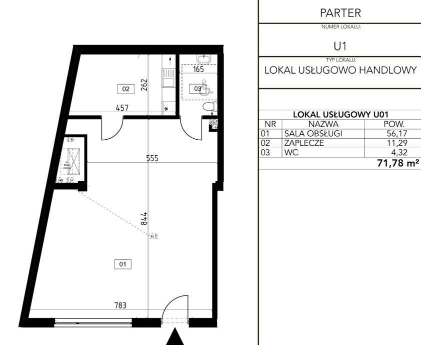 Jakubskie Przedmieście - lokal na parterze ! Witryna !