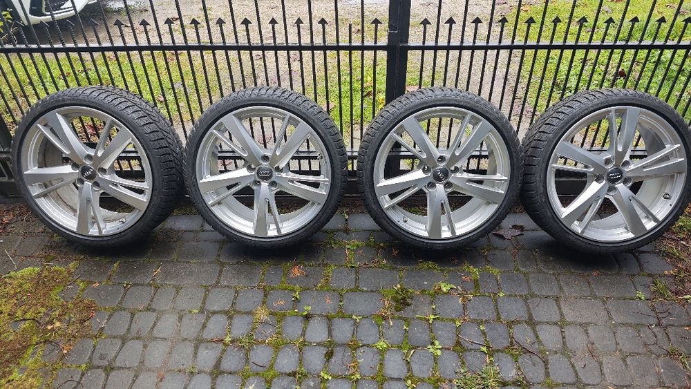 Komplet Kół 19" Oryginalne Audi Sport RS + NOWE Opony Pirelli 235/35