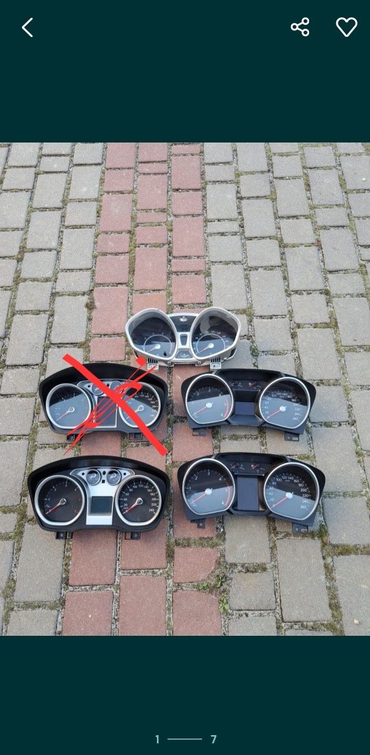 Щиток приборів приборка  FOFD Focus mk 2 Kuga ,Mondeo 4, S C- Max