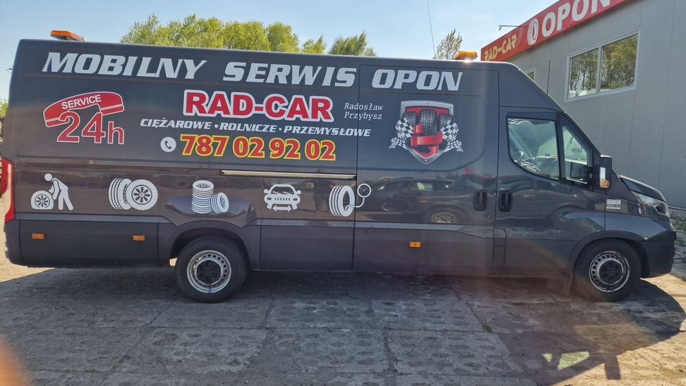 Mobilny Serwis Opon TIR Rolnicze Osobowe Sępólno Krajeńskie 24h