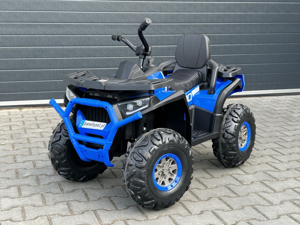 Duży Quad na Akumulator 4 x 45 Watt 12V 10Ah Skóra Miękkie koła EVA