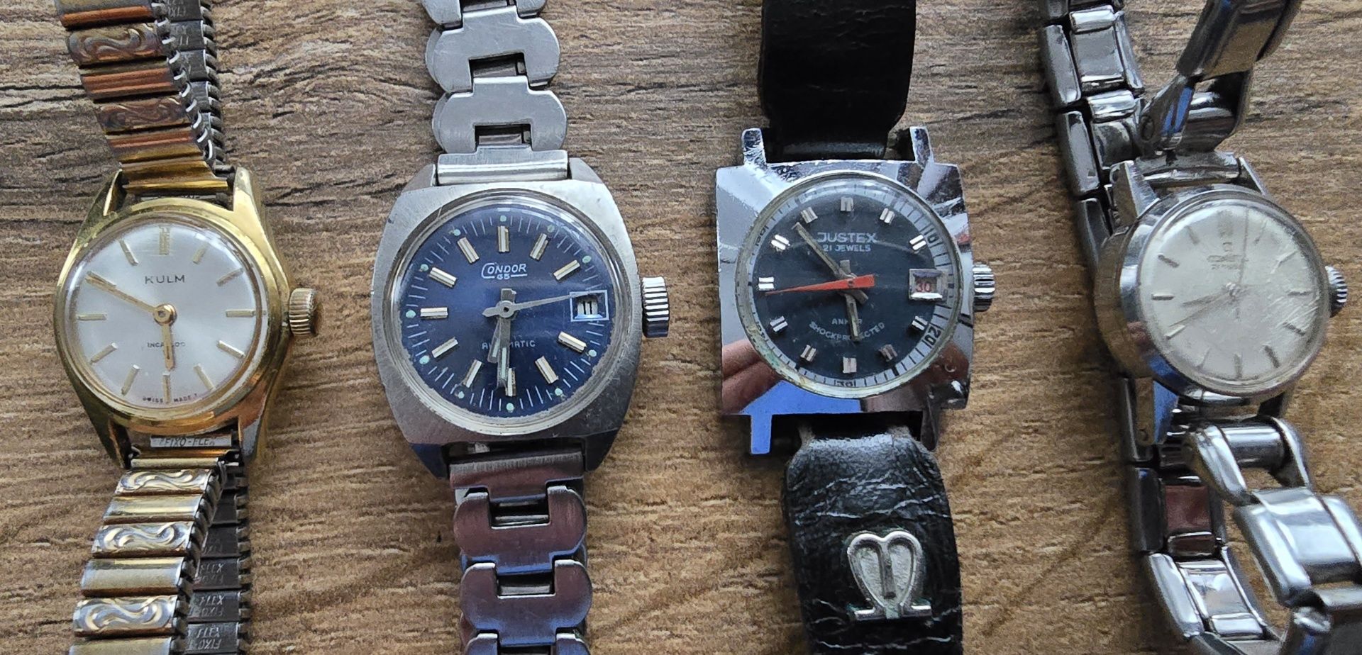 Consul Kulm Justex Condor automatic manual swiss zestaw vintage