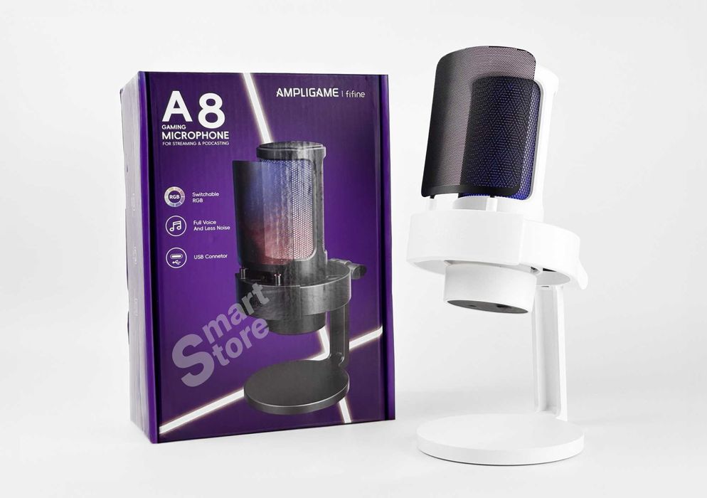 ‼️ Fifine A8 AmpliGame – Мікрофон ігровий игровой геймерский микрофон