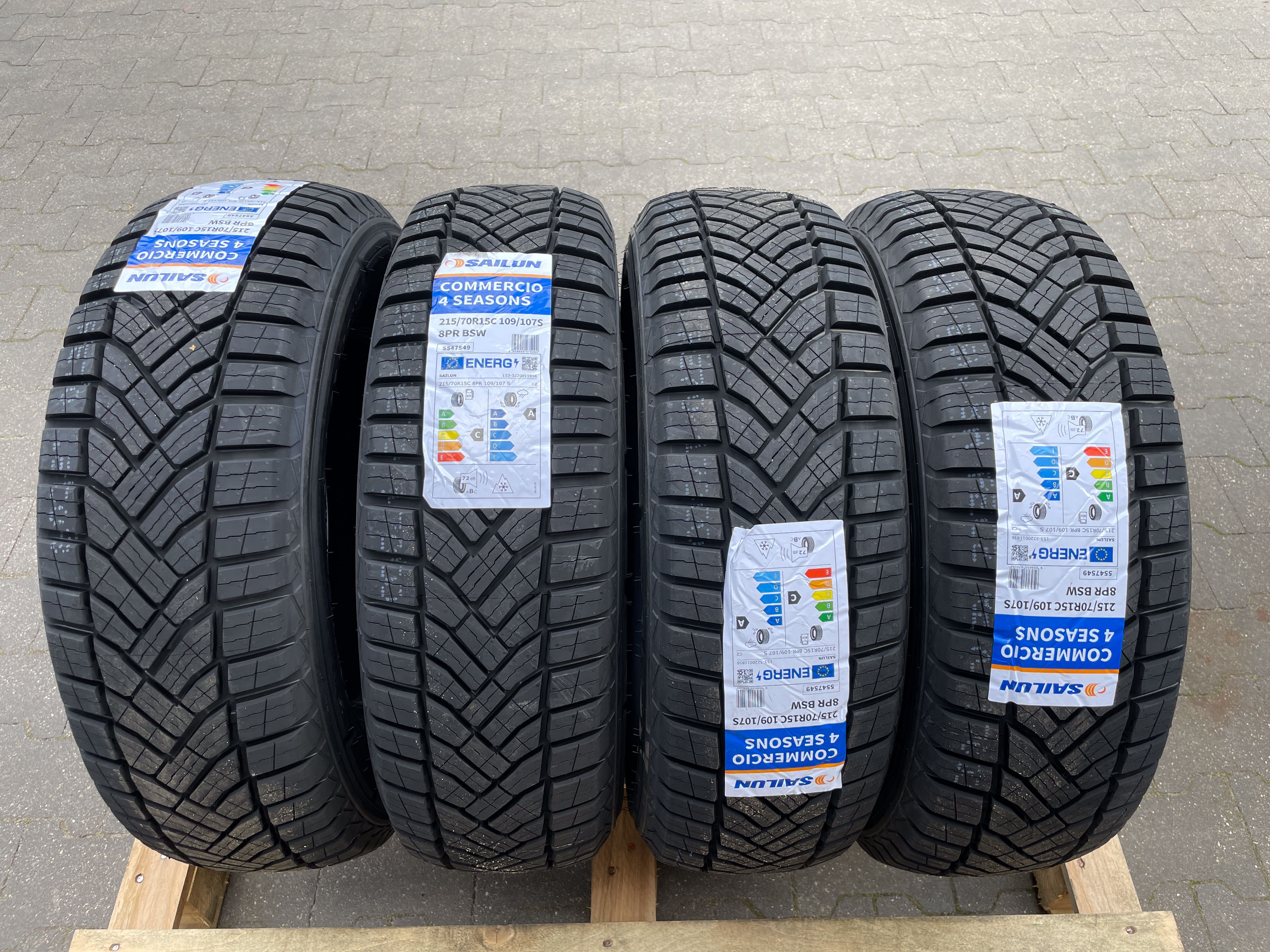 Okazja opony całoroczne 215/70R15C 109/107S Sailun COMMERCIO 4SEASONS