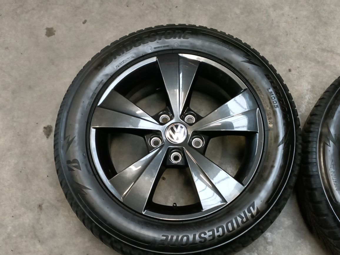 Kola zimowe Alufelgi VW 16 cali 5x112 Golf Jetta Caddy, Seat