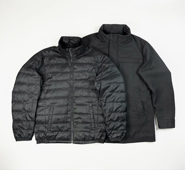 Куртка вітровка пуховик 3 в 1 Uniqlo m cos x hugo boss