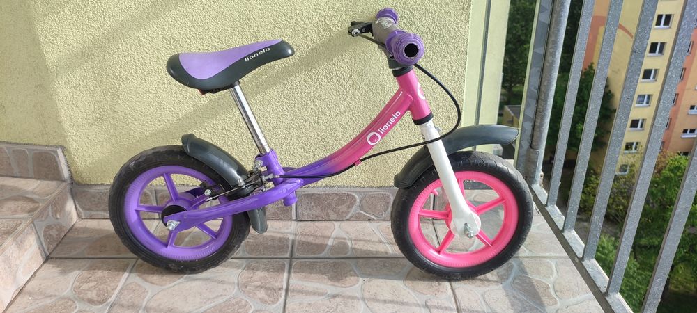 Rowerek biegowy LIONELO z hamulcem